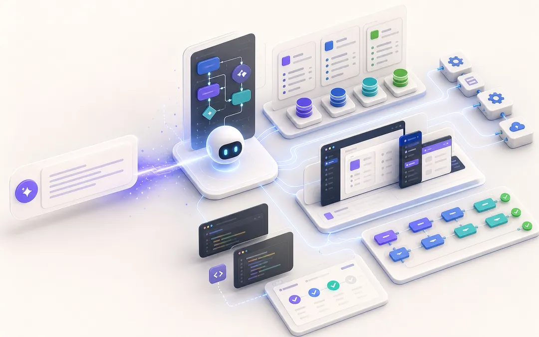 From Requirement to Running App: How AI Generates Reviewable Metadata